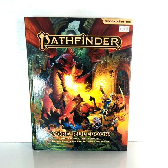Pathfinder Core Rulebook Second Edition by Jason Bulmahn (2019, Hardcover) - Picture 1 of 5